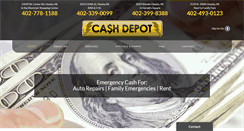 Desktop Screenshot of cashdepotomaha.com